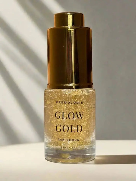 Glow Gold Serum Sensitive Skin - 24K Gold Serum For Radiance