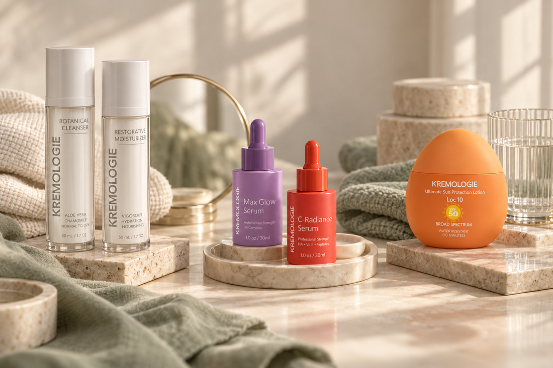 Probiotics, Peptides & Antioxidants: The Barrier Trifecta for Sensitive, Aging Skin