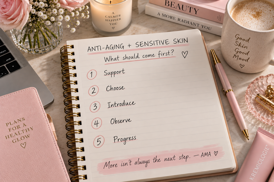 Can Sensitive Skin Use Anti-Aging Ingredients? What to Use First