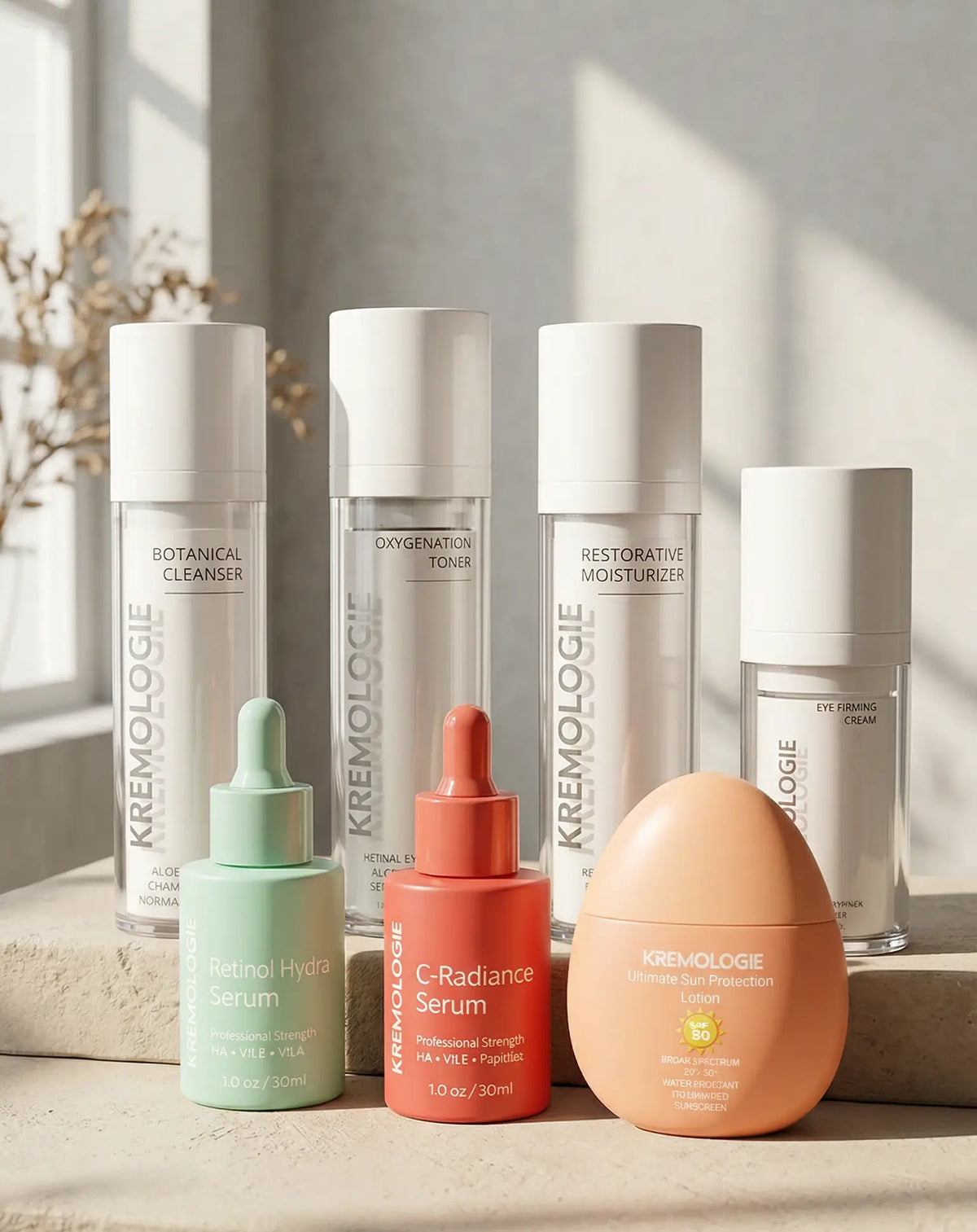 Anti-Aging Age-Defense Skincare System for Sensitive Skin | KREMOLOGIE