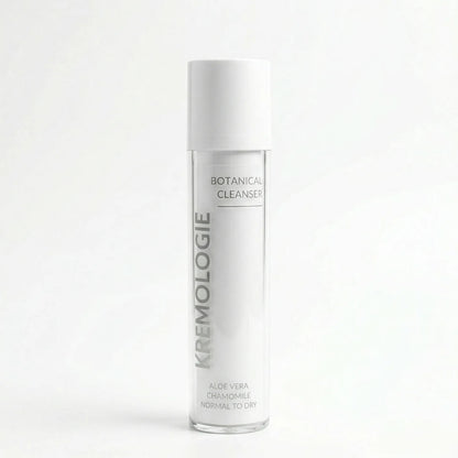 Kremologie Botanical Cleanser bottle on a white background